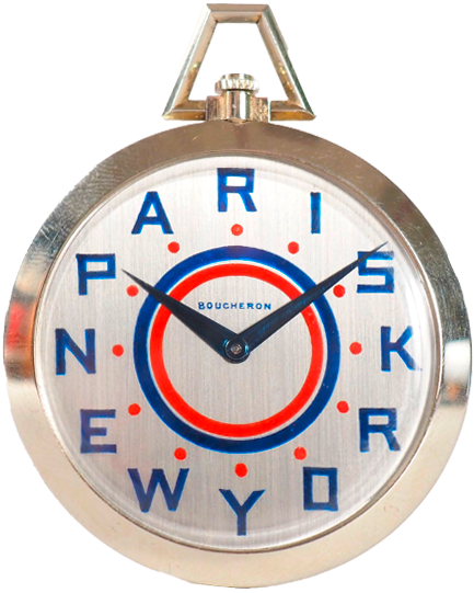 Boucheron Montre de poche "Point d'interrogation"